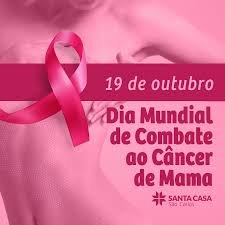 19 de outubro é o Dia Mundial de Combate ao Câncer de Mama