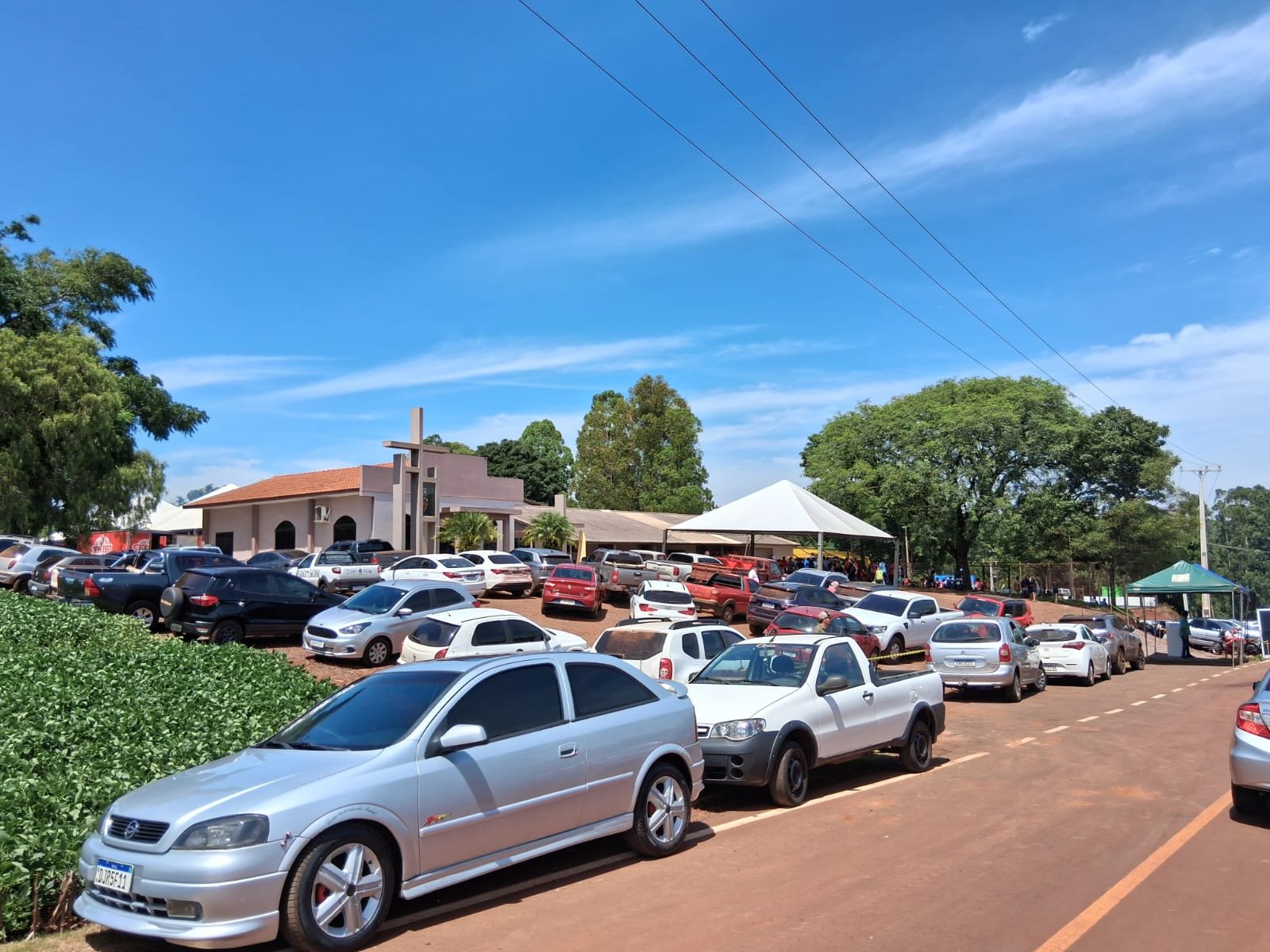 INAUGURAÇÃO E FESTA NA COMUNIDADE DE SILVA JARDIM/CAFELÂNDIA/PARANÁ