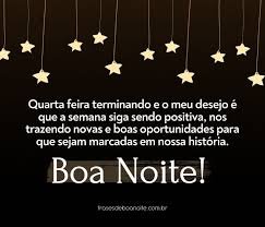 BOA NOITE QUARTA FEIRA