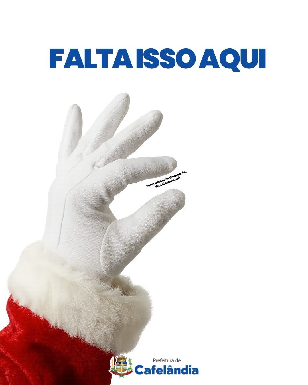 O Natal Chegou em Cafelândia! É Dia de Festa na Praça!