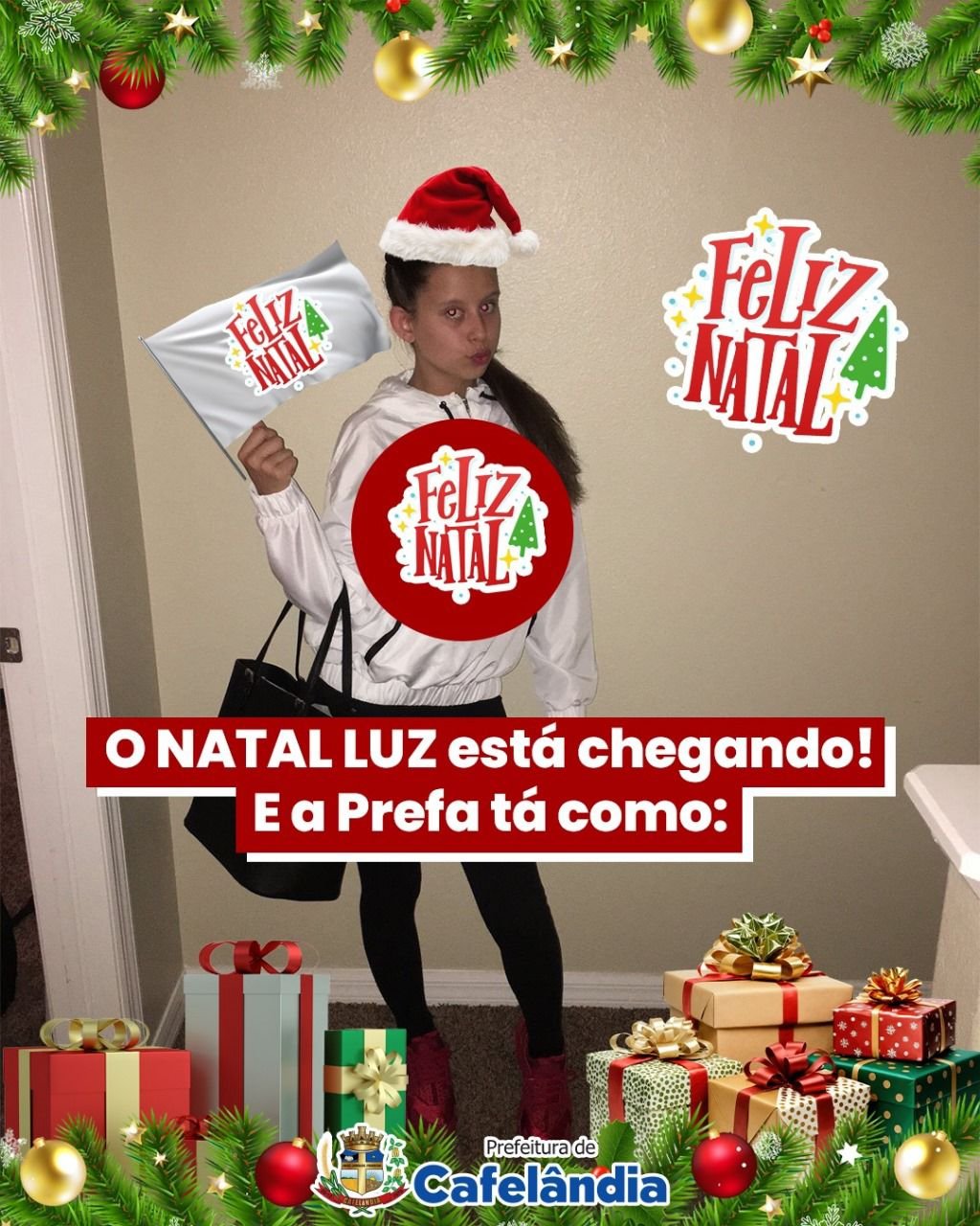 O NATAL LUZ ESTÁ CHEGANDO!
