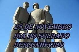 O Dia do Soldado Desconhecido é celebrado em 28 de novembro