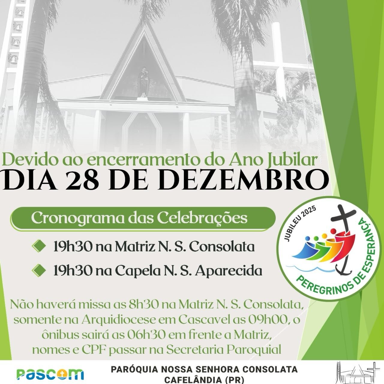 ENCERRAMENTO ANO JUBILAR