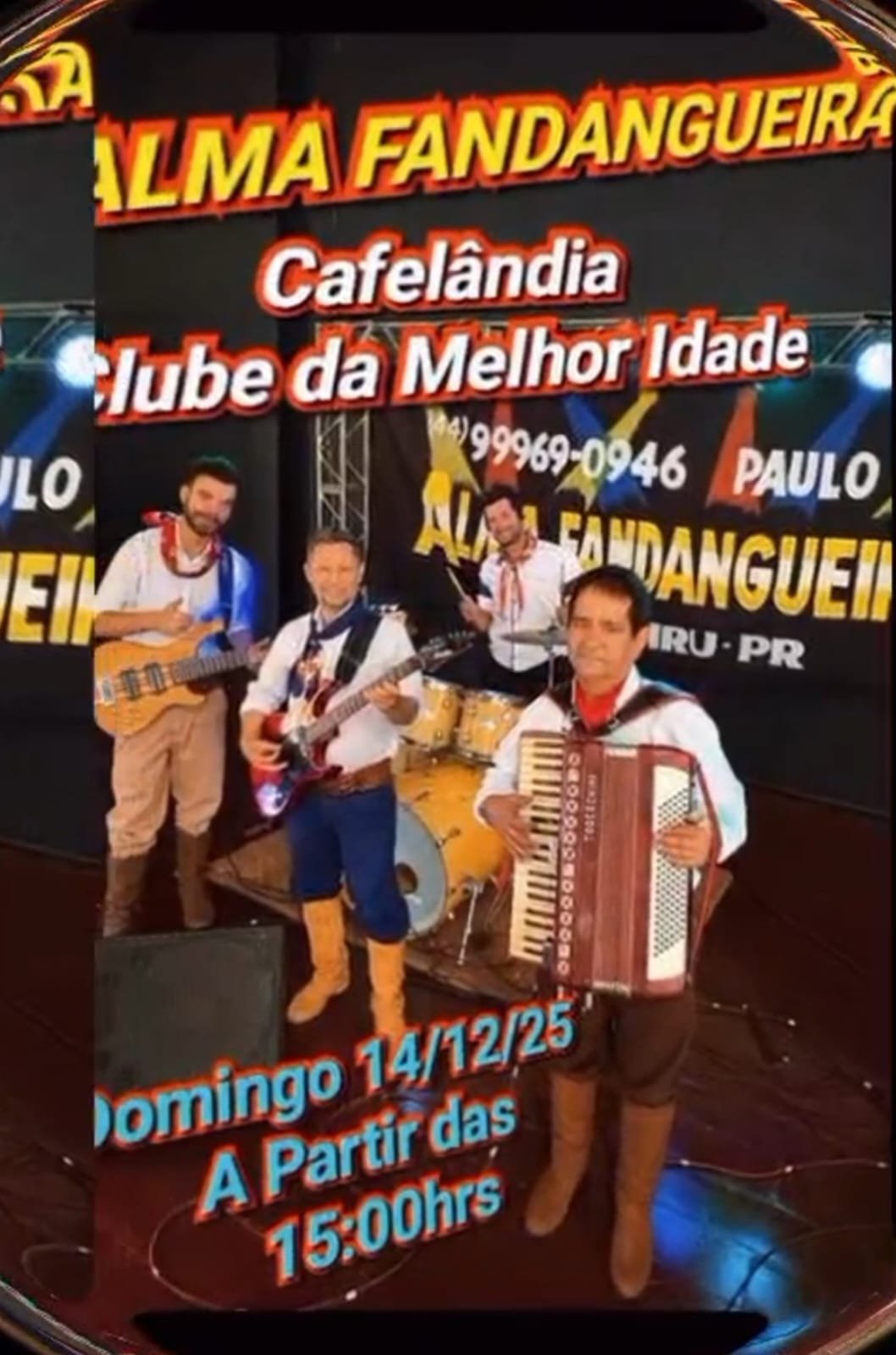 DIA 14/12 NO CLUBE DA MELHOR IDADE