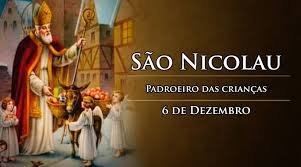 6 de dezembro é o Dia de São Nicolau