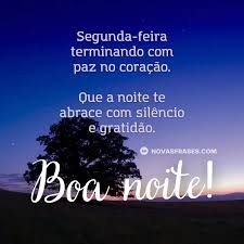 BOA NOITE SEGUNDA FEIRA