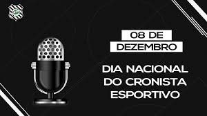 O Dia do Cronista Esportivo é celebrado em 8 de dezembro