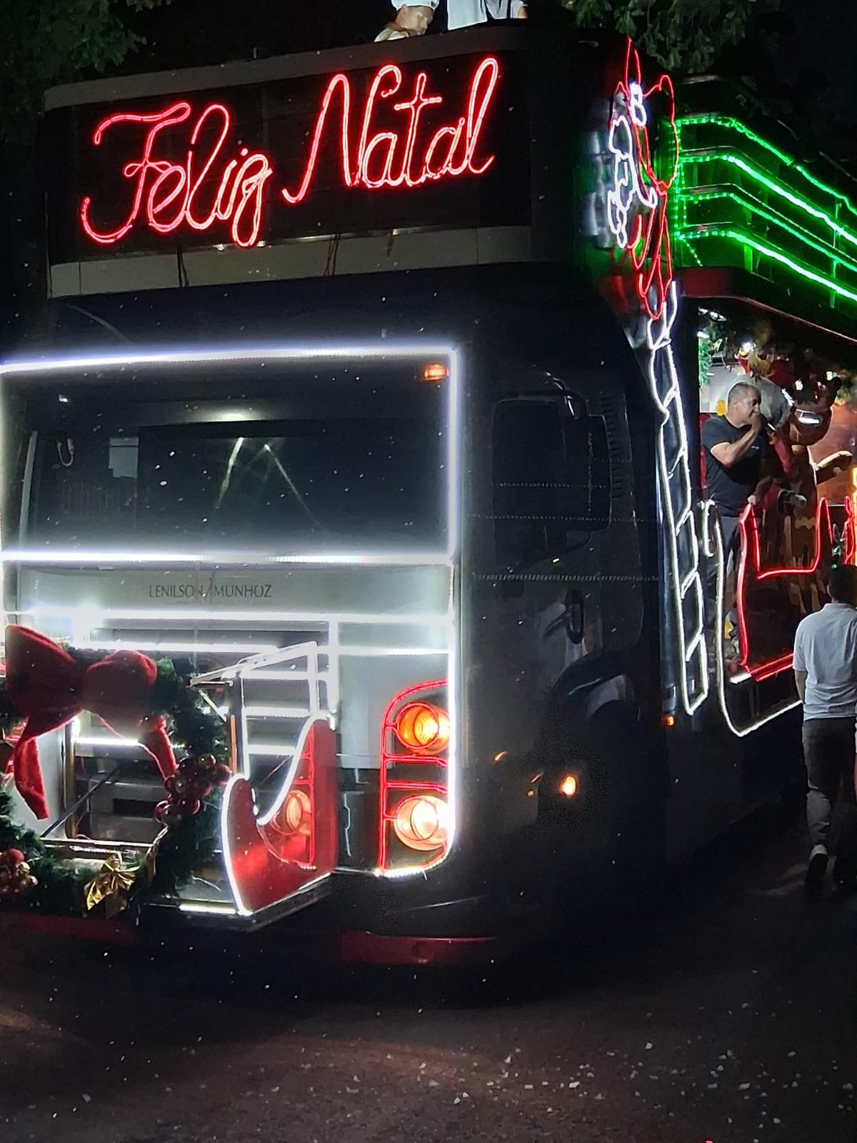 AUTO DE NATAL EM CAFELÂNDIA/PARANÁ EM 06/12/2025