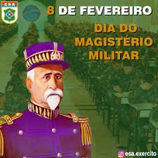 O Dia do Magistério Militar é comemorado em 8 de fevereiro no Brasil