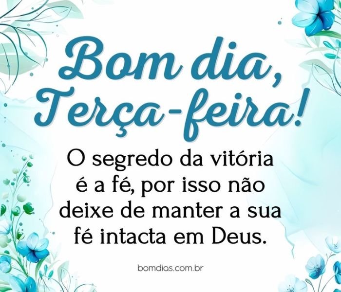 BOM DIA TERÇA FEIRA 13/01/26