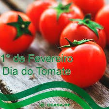 O Dia do Tomate é comemorado em 1º de fevereiro