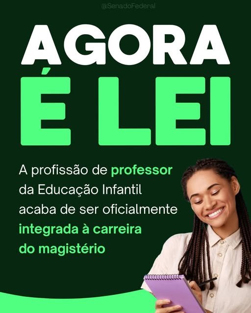 AGORA É LEI
