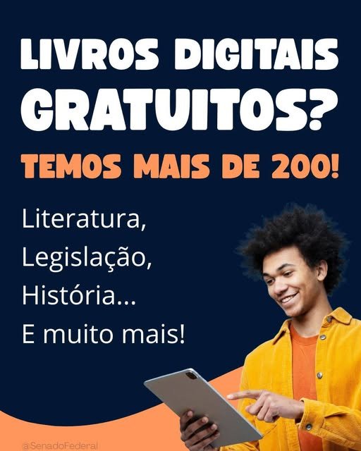 Conheça os livros digitais gratuitos da Livraria do Senado