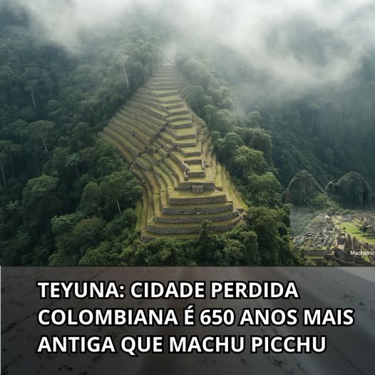 Civilização Tayrona construiu cidade 650 anos antes de famosa ruína peruana