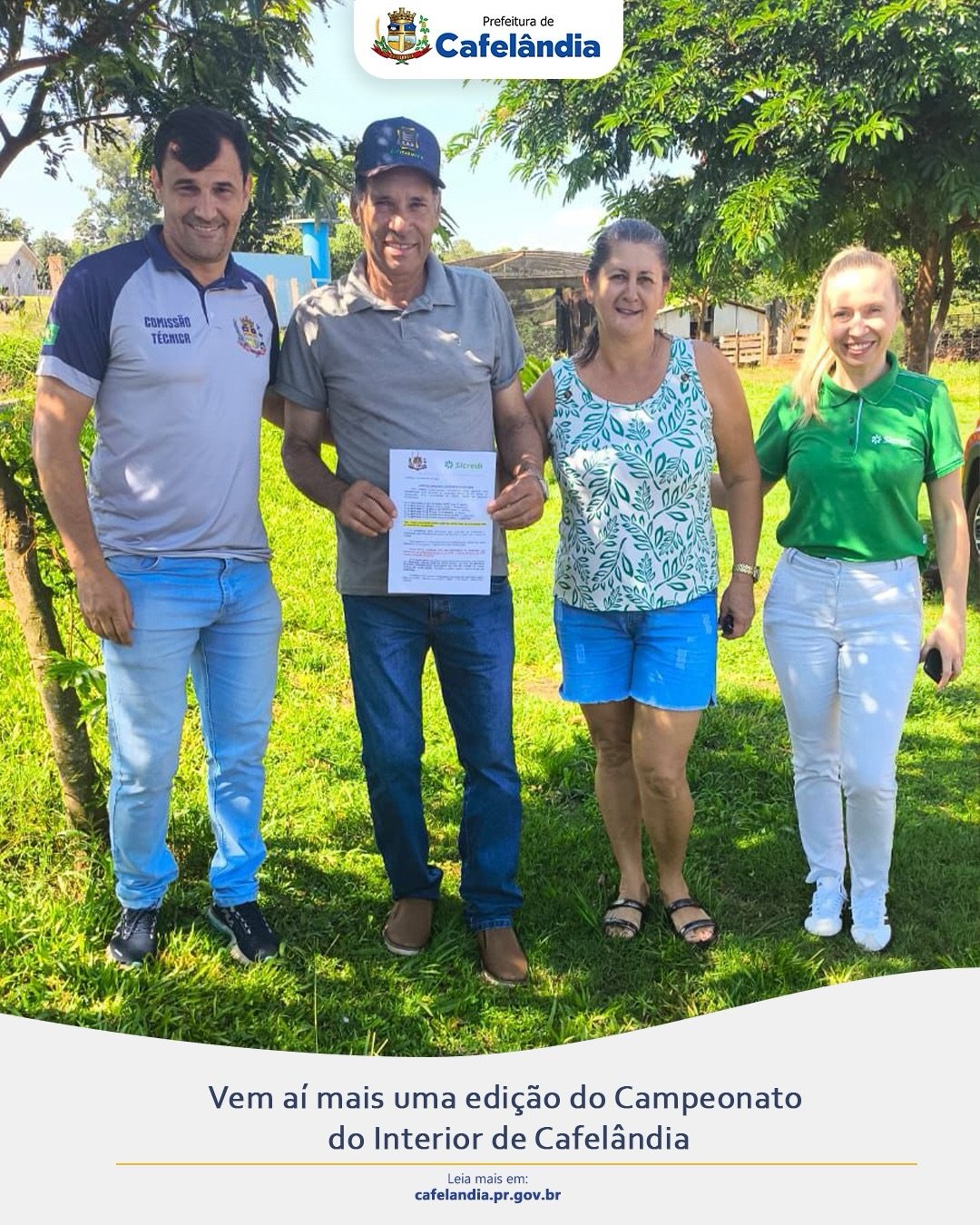 Vem aí a 24ª edição do Campeonato do Interior de Cafelândia!