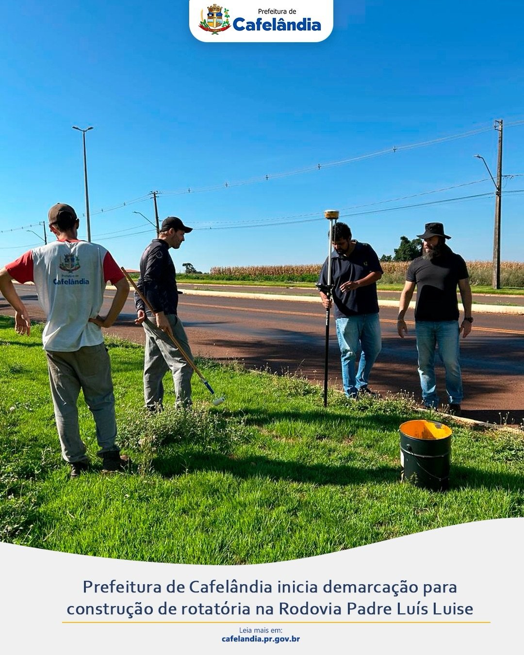 Cidade crescendo, novas mudanças em Cafelândia!