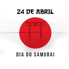 O Dia do Samurai é comemorado anualmente em 24 de abril