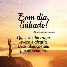 BOM DIA SÁBADO