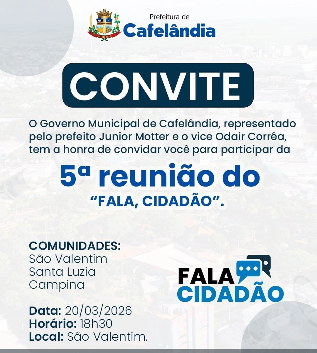 Quinta reunião do programa Fala Cidadão reúne comunidades em São Valentim/Cafelândia