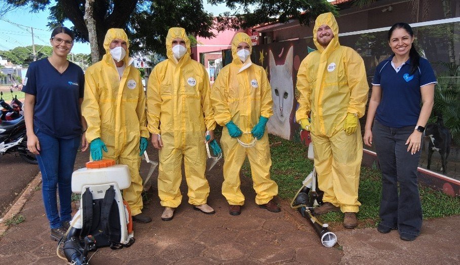 Equipe de Endemias realiza fumacê costal em quarteirões de Cafelândia e reforça alerta contra a dengue
