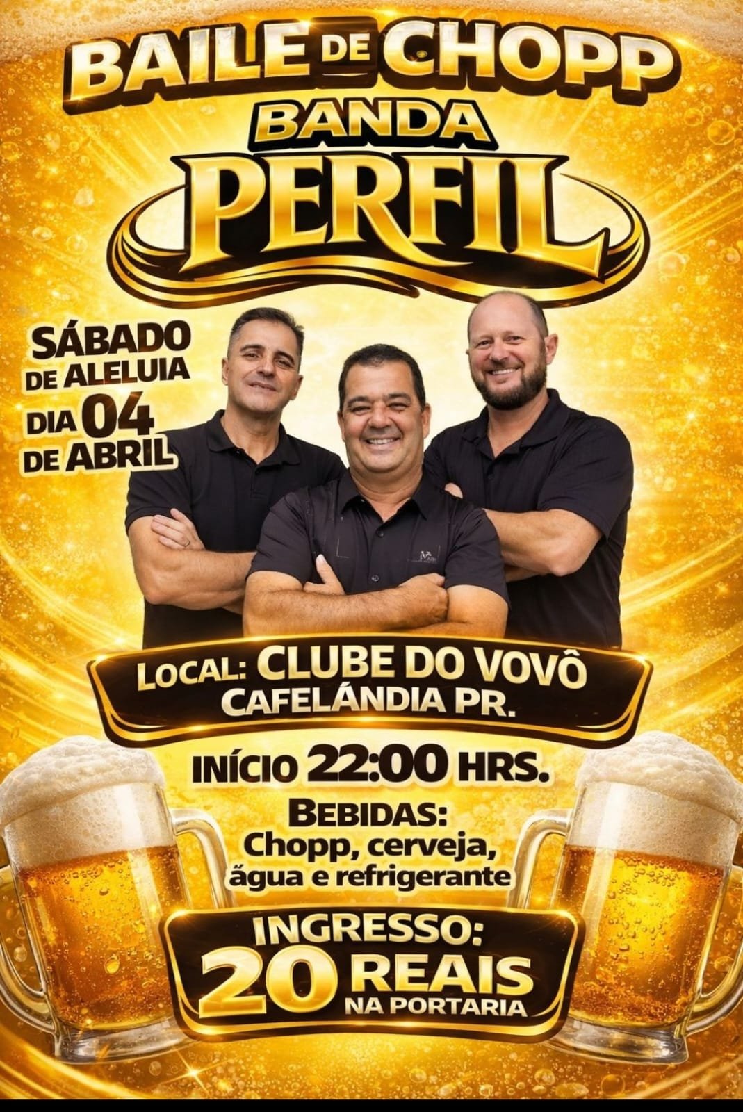 BAILE DE CHOPP