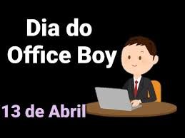 O Dia do Office-Boy, comemorado em 13 de abril no Brasil
