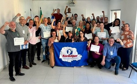 Fesmepar realiza segunda edição do Curso de Formação Político-Sindical e reforça capacitação de lideranças no Paraná.