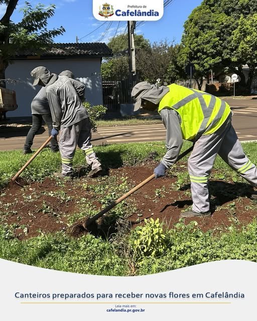 Cafelândia ficando ainda mais bonita!