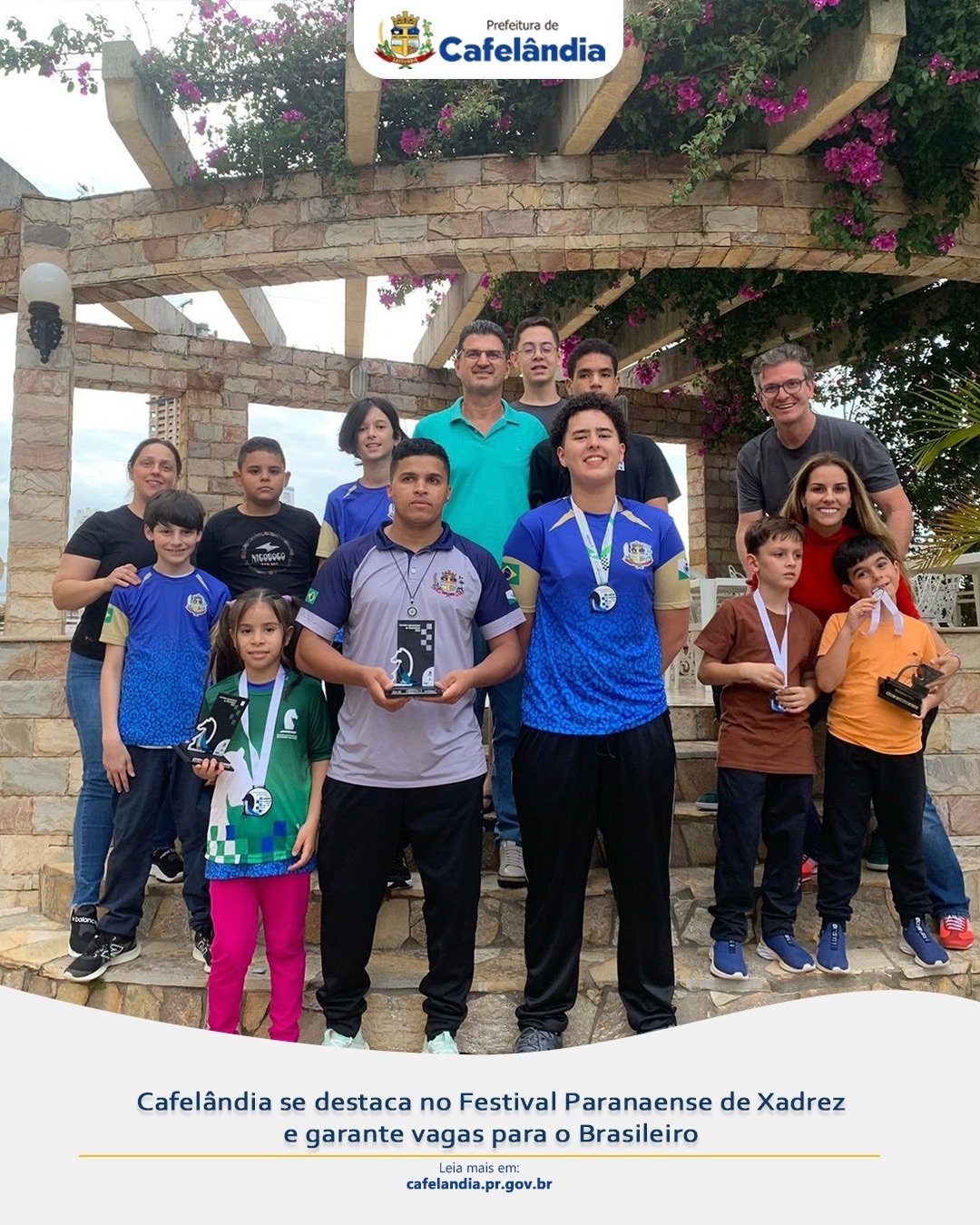 Cafelândia se destaca no Paranaense de Xadrez!
