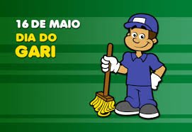 O Dia do Gari é comemorado nacionalmente em 16 de maio