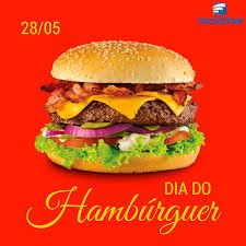 O Dia Mundial do Hambúrguer é celebrado anualmente em 28 de maio