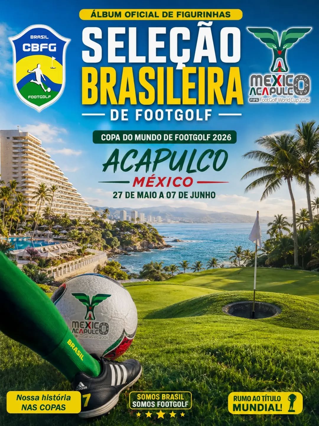 SELEÇÃO BRASILEIRA DE FOOTGOLF