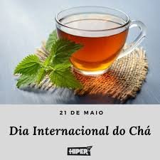 O Dia Internacional do Chá, celebrado anualmente em 21 de maio