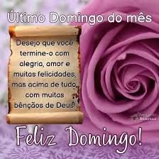 BOM DIA ÚLTIMO DIA DO MÊS, ÚLTIMO DOMINGO DE MAIO DE 2026