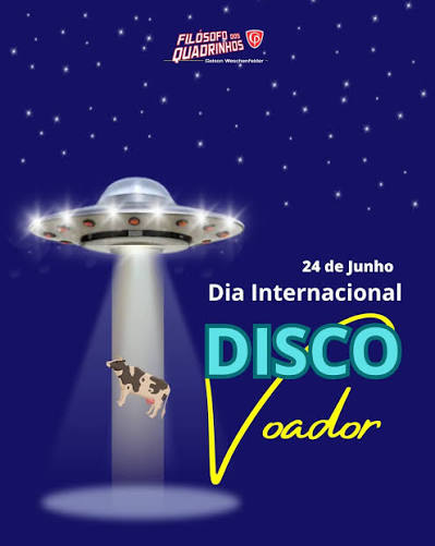 O Dia Internacional do Disco Voador, celebrado em 24 de junho