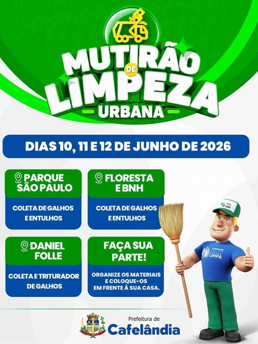 Hora de cuidar do que é de todos!