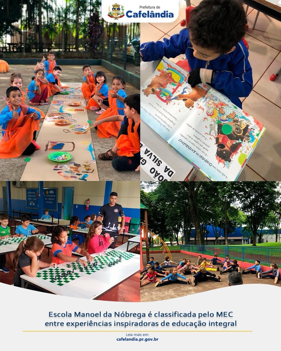 Orgulho para a educação de Cafelândia!