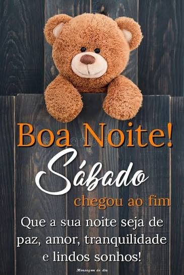 BOA NOITE SÁBADO
