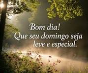 BOM DIA DOMINGO