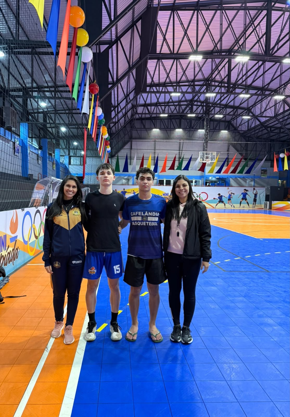 Atletas formados em Cafelândia seguem brilhando no basquete paranaense