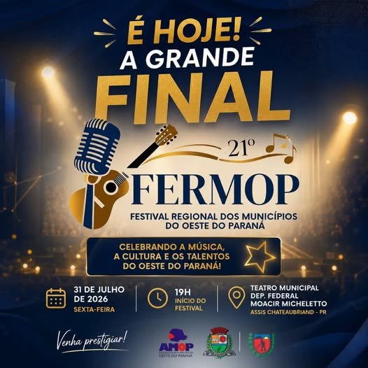 É HOJE!