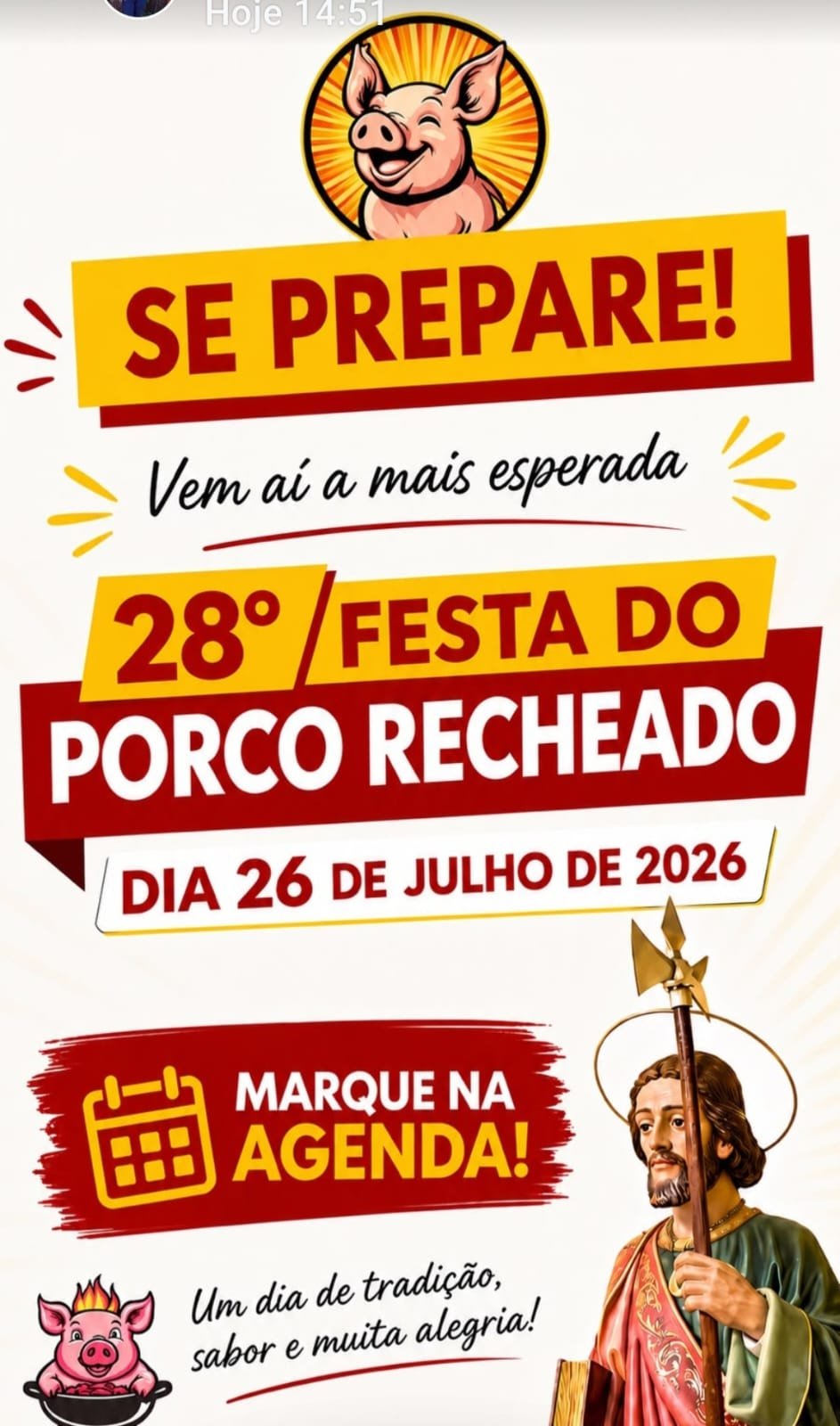 28ª FESTA DO PORCO RECHEADO