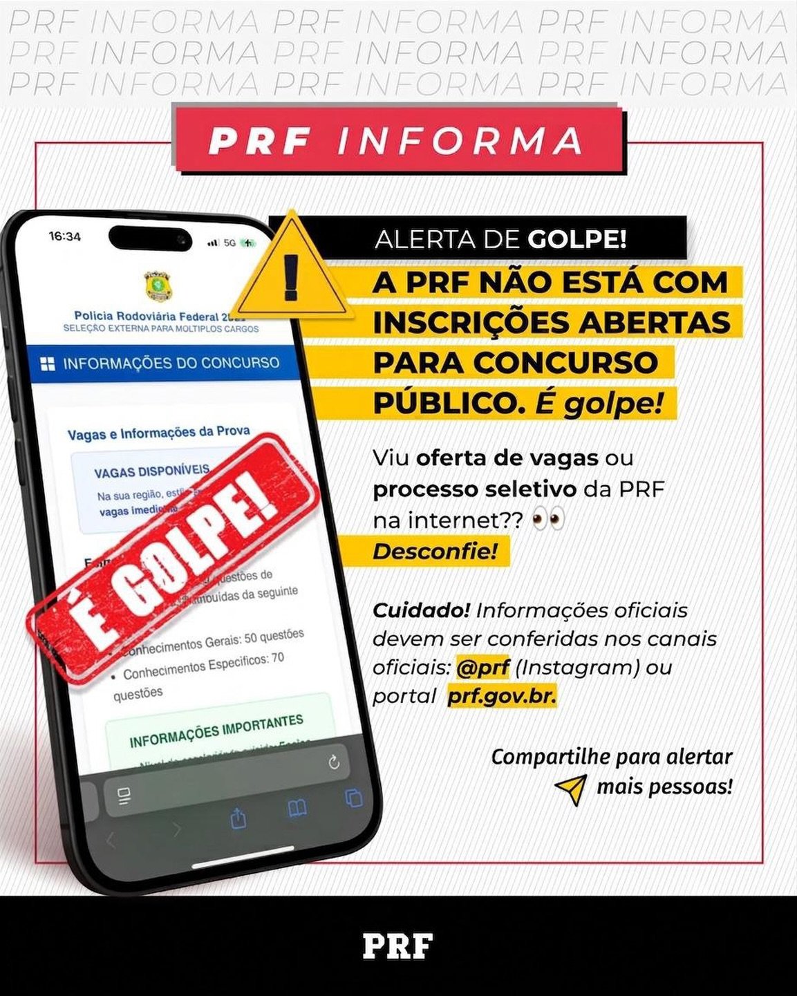 ALERTA DE FRAUDE!