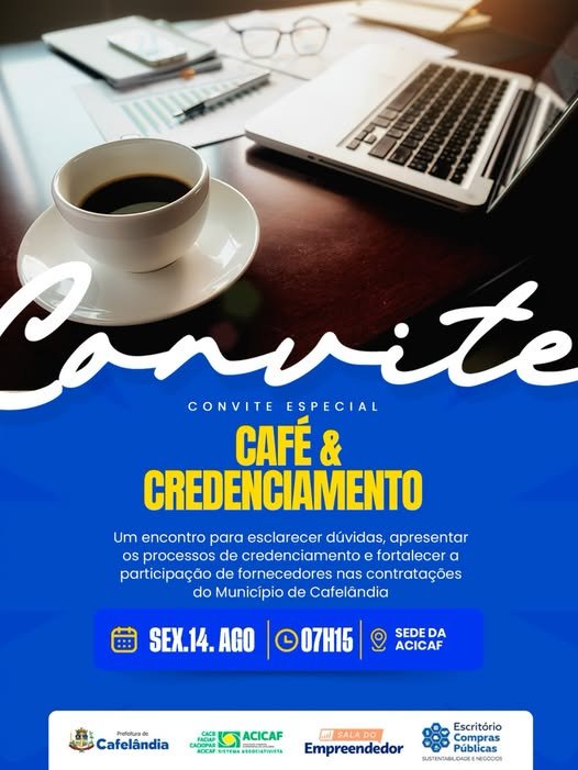 Você é fornecedor ou deseja vender para a Prefeitura de Cafelândia? Esta é a sua oportunidade!