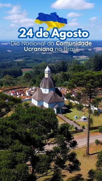 O Dia Nacional da Comunidade Ucraniana é comemorado no Brasil em 24 de agosto