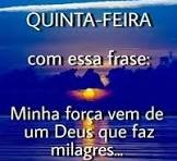 BOA NOITE QUINTA FEIRA