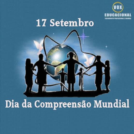 O Dia da Compreensão Mundial é comemorado anualmente em 17 de setembro
