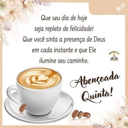 BOM DIA QUINTA FEIRA