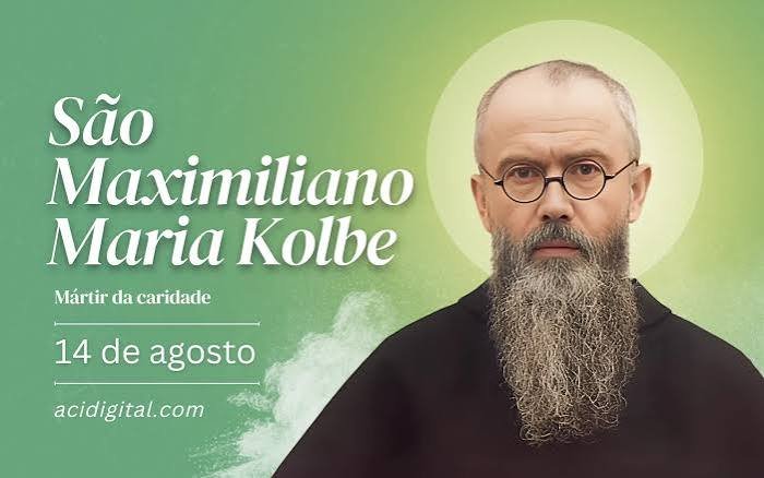 No dia 14 de agosto, a Igreja Católica celebra a memória de São Maximiliano Maria Kolbe