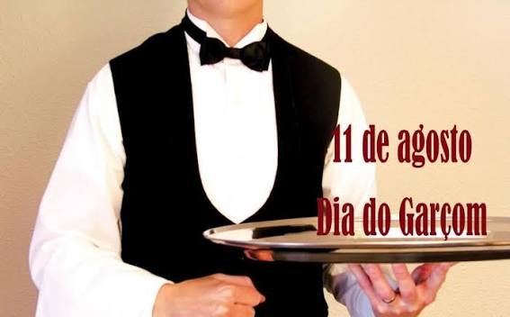 O Dia do Garçom é comemorado no Brasil em 11 de agosto.